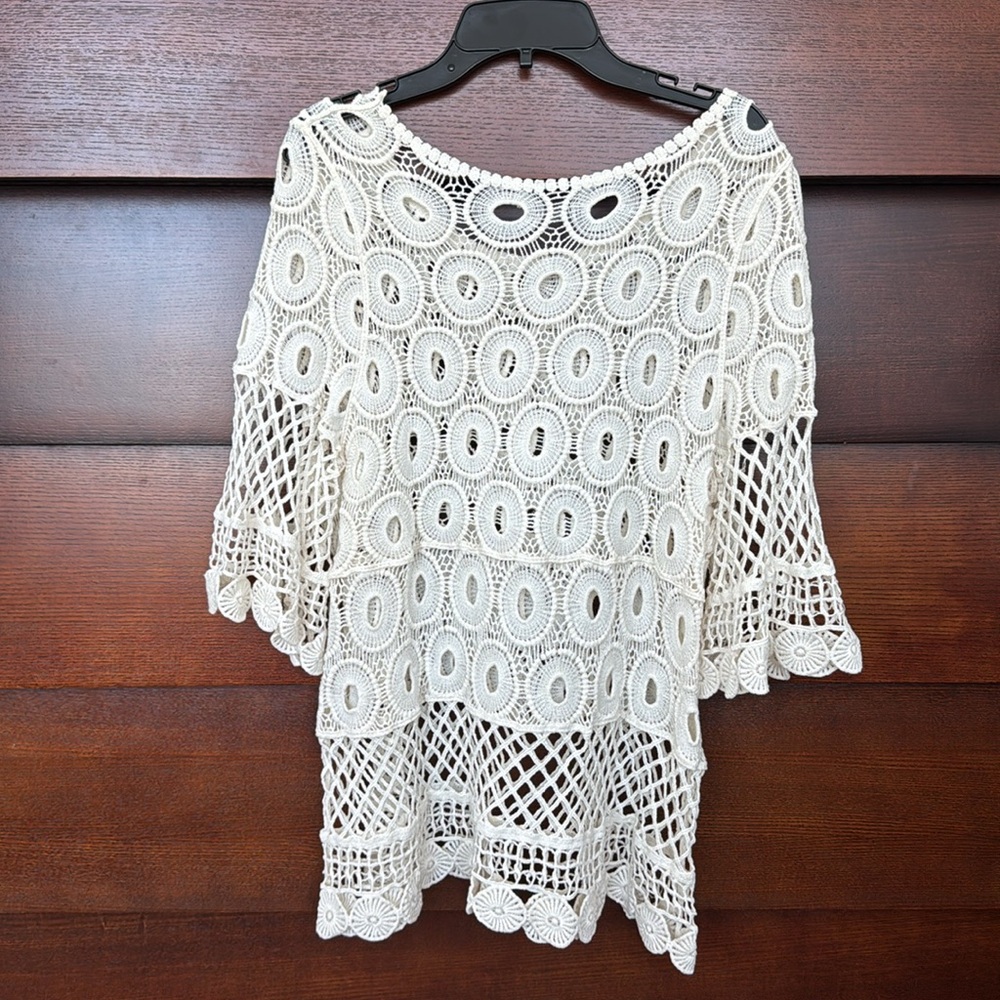 Crochet Women's Cover up - Picture 3 of 3